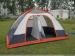 Ultralight Aluminum And Oxford Nylon Waterproof Camping Tent / 2 Bedroom Tent