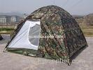 Customized PE Easy Set Up Waterproof Camping Tent For Jungle Hunting / Travelling