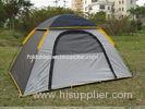 Lightweight Hiking 4 Person Camping Tent Waterproof Wth 190T Polyester / One Year Warranty