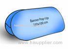 Fiberglass Frame Digital Printed Outdoor Pop Up Banners / A Frame Banner Stand
