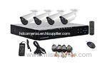 USB 2.0 TCP / IP HD Surveillance Camera System With 4 Cameras