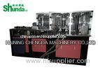 Gear Working Touch Screen High Speed Paper Cup Machine With Leister Hot Air