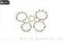 Deep Groove Ball Spare Parts , SPCC Steel Ball Bearing Cages and Retainers