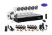 IR DVR Cloud Security Camera System H.264 AHD Kits 2TB HDD Interface