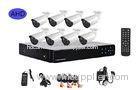 8 Channel Wireless CCTV Security Camera Systems , PTZ Security Cameras