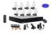 Digital Security Camera Dvr Surveillance System , CCTV Camera Kits