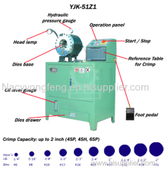 On sales hydraulic crimping machine