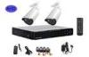 Outdoor Home CCTV Security Camera Systems , 2 Camera Security System With Monitor
