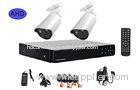 Outdoor Home CCTV Security Camera Systems , 2 Camera Security System With Monitor