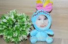 Customized 4" Photo Mask toys Stuffed Plush 3D Face Doll gift Boutique