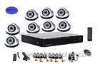 HD Dome H.264 CCTV Security Camera Systems 700Tvl Night Vision 10M/100M