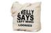 Environmentally friendly personalized large canvas tote bags totes for school / travel