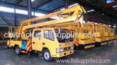 overhead working truck supplier in China