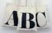 Customized Handled canvas tote bags , natural Color recycled womens tote bags