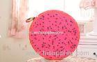 Cute Watermelon / orangesoft plush fabric round shape fruit pillow Cushions 35CM