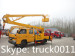 JMC double rows 12m/14m/16m high altitude operation truck for sale