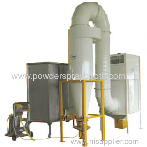 custom sizes powder recovery systems