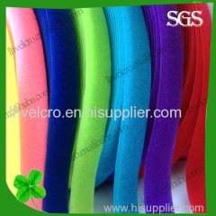 Hot Sale 20mm Dyed Colored Hook and Loop Velcro Tape