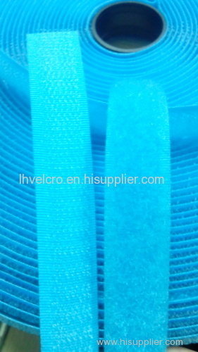 Polyester and Nylon Hook and loop Velcro