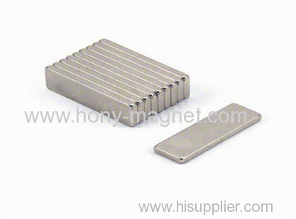 High Quality NdFeB Block Magnet for Motor Certified By RoHS