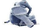 Maison Indigo Elephant Stuffed Animal denim toys , Child play Toys gift