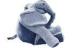 Maison Indigo Elephant Stuffed Animal denim toys , Child play Toys gift