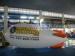 Zepplin Inflatable Helium Blimp / Inflatabel Advertising Balloon for promotion