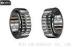Four - Row Taper Roller Bearing 93800D / 93125 - 93127D , Heavy Duty Bearing