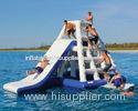 Commercial Inflatable Water Slide Floating Game / Aqua Slides for Sea , Lake