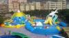 Giant Adults And Kits Inflatable Water Slide Shark Pool For Funny Amusement Games