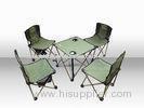 Durable Small Folding Beach Chair For Picnic / Camping Table And Chairs Set