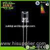 10000K Cold White Concave Dip 5mm LED Diode With Epistar Chip 4000mcd