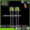 InGaN / GaAsp Chip Yellow LED Lamp 5mm LED Diode 590nm - 595nm , 4.8x4.4mm