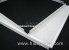 Soundproof Ceiling Tiles , decorative perforated metal panels 300 1200mm