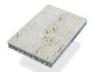 Marble aluminum honeycomb panels / honeycomb backed stone panel for Railway Station