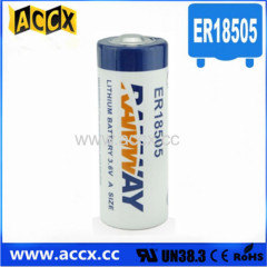 er18505 heat meter battery 3.6v 4000mAh high capacity with high quality