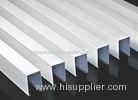 Decorative Suspended Linear Metal False Ceiling , Aluminum Baffle Ceiling
