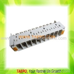 10 pairs 2-pole over-voltage protection magazine for LSA module