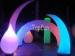 Large Helium Inflatable Advertising Balloons / LED Lighting Balloon For Outdoor Trade Show