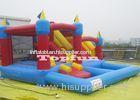 20ft Inflatable 4 in 1 Combo Jumping Castle Jump And Slide With Plastic Ball Pit