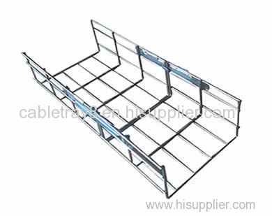 Wire mesh cable tray