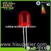 Red 20mA 10mm LED Diode , Round Shape 30 Degree water clear Lens 10 mm LED