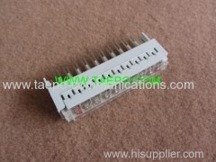 10 pairs 3-pole over-voltage protection magazine for LSA highband module with GDT