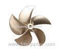 Anticorrosive 5 Bladed Marine Propellers High Speed / Nylon Outboard Propeller for Boats
