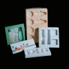 cosmetic blister packaging with dividers