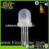 4 Pins RGB LED Diode 8mm Dip Type 20mA Common Anode for Spectacular Sign