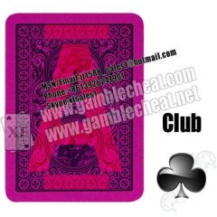 XF Modiano golden trophy marked cards with invisible ink for poker cheating