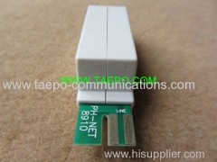 Telephone MDF splitter ADSL2+ over POTS for LSA module