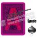 XF Modiano golden trophy marked cards with invisible ink for poker cheating