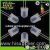 Pure White Round 10mm LED Diodes for down light , 3.0volt - 3.6v 20mA